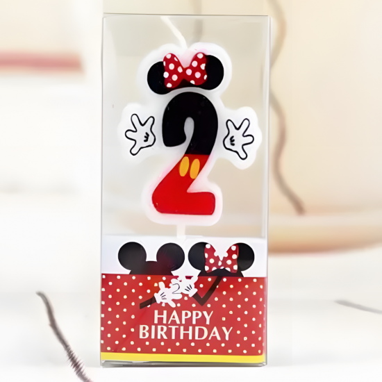 Mickey Birthday Candle